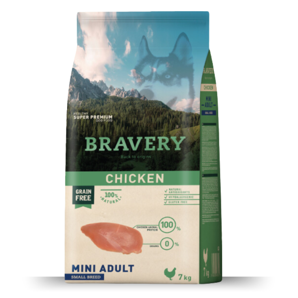 BRAVERY CHICKEN MINI ADULT SMALL BREEDS