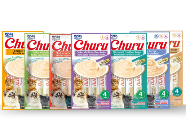 Churu Inaba Gatos - Variedades